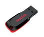 Hama Cruzer Blade 128GB 128GB USB 2.0 Negro, Rojo Unidad flash USB