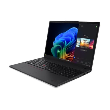 Lenovo ThinkPad T16 Gen 4 (AMD) Copilot+ PC AMD Ryzen AI 5 PRO 340 Computer portatile 40,6 cm (16'') WUXGA 16 GB DDR5-SDRAM 512 GB SSD Wi-Fi 7 (802.11be) Windows 11 Pro Tedesco Nero