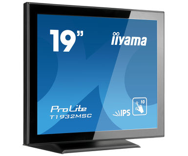 iiyama ProLite T1932MSC-B5AG écran plat de PC 48,3 cm (19'') 1280 x 1024 pixels LED Écran tactile Dessus de table Noir