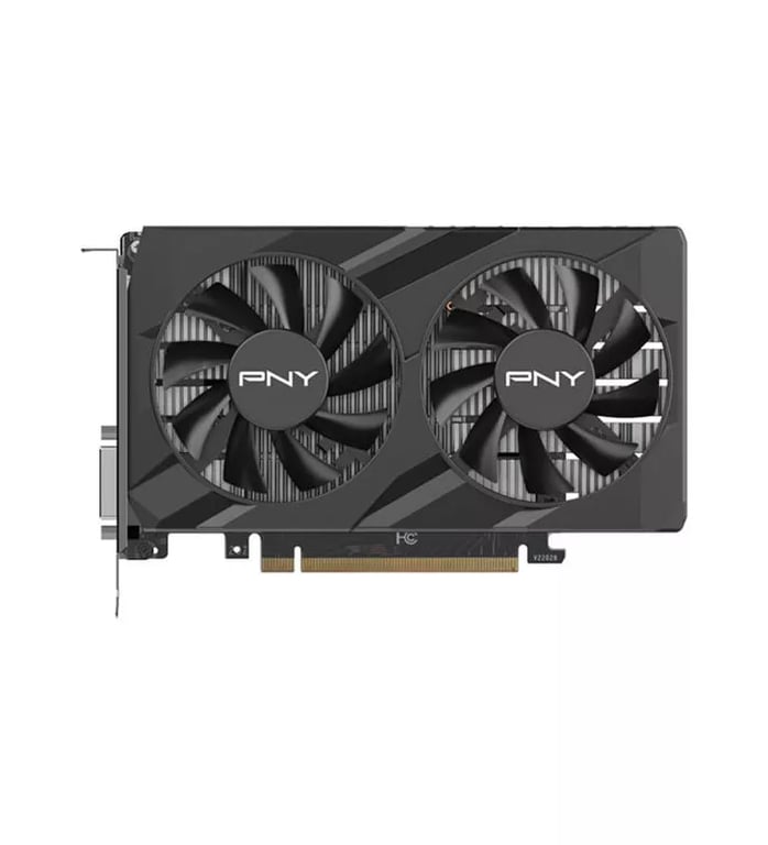 PNY VGA GEFORCE RTX 3050 RTX 3050 6GB VERTO DUAL FAN DLSS 3 Neuf - vue 3