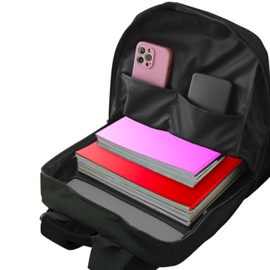 Techmade TM-KLB-DGR maletines para portátil 39,6 cm (15.6'') Mochila Gris