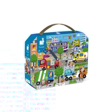 Puzzle Ciudad Janod 36 Piezas para Niños - Desarrollo y Destreza
