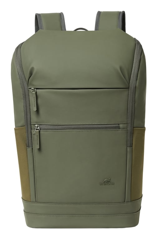 Rivacase Eden sac à dos Sac à dos de voyage Cuir bycast Polyester Polyéthylène téréphtalate recyclé rPET Neuf