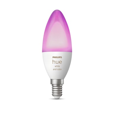 Ampoule connectée Philips Hue White & Color E14