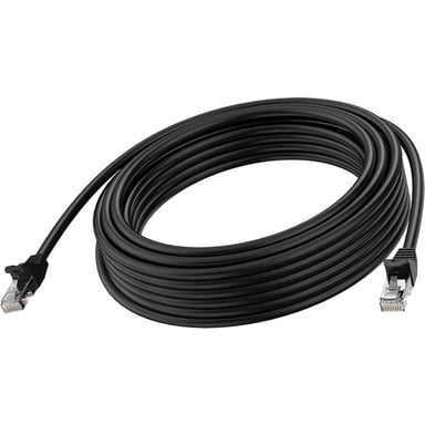 Vision TC 3MCAT6A/BL cable de red Negro 3 m Cat6a U/UTP (UTP)