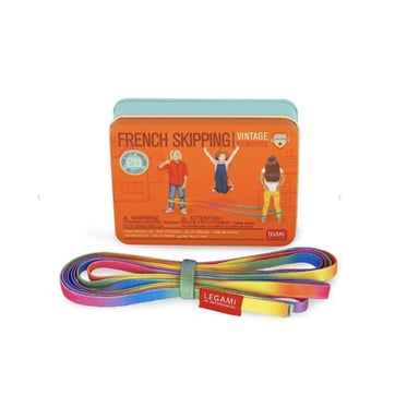 Gioco dell'Elasico Vintage con Regole e Filastrocche per Pomeriggi Divertenti