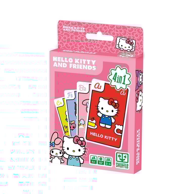 Jeu d’ambiance Shuffle Jeu de Familles Hello Kitty Eco Format - vue 2