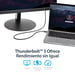 StarTech.com Cavo USB-C Thunderbolt 3 (20 Gb/s) da 1 m - Compatibile con Thunderbolt, USB e DisplayPort - M/M