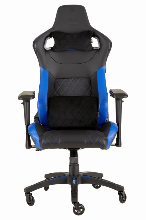 Silla de juegos para PC Corsair T1 Race Negro, Azul