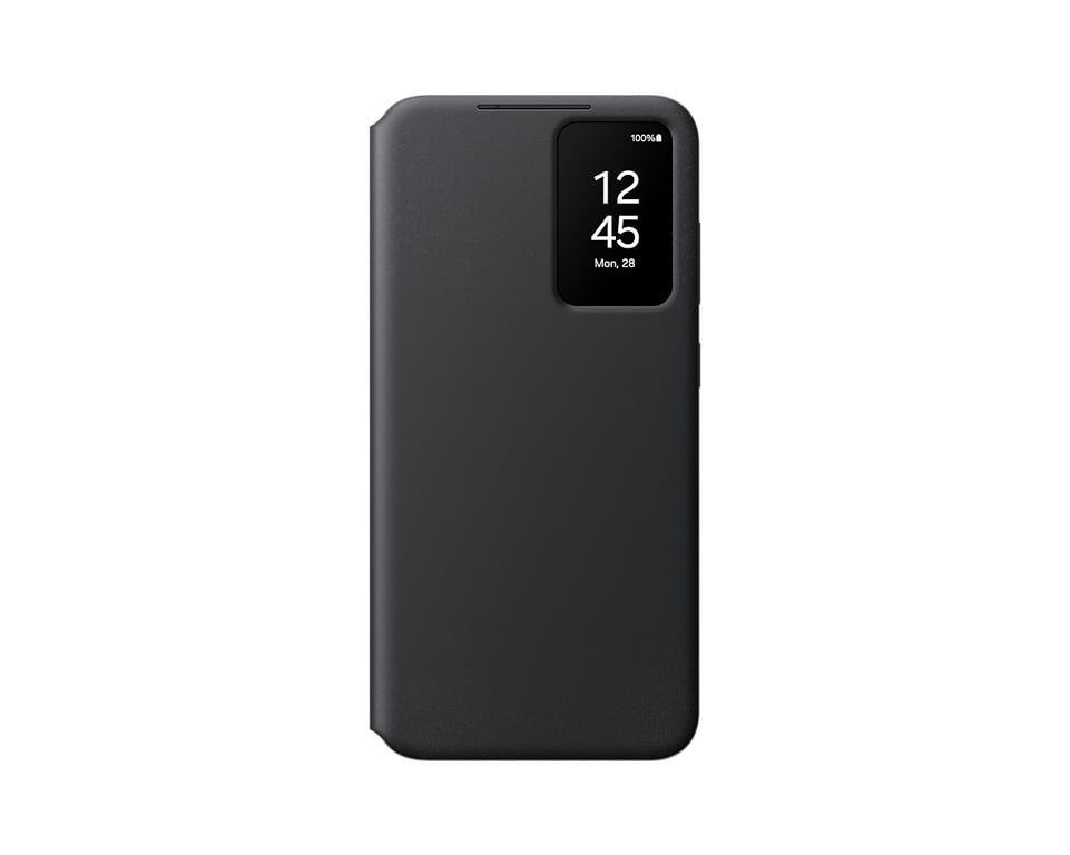 Samsung Smart View Case coque de protection pour téléphones portables 17 cm (6.7 ) Étui avec portefeuille Noir Samsung Galaxy S24+ - Neuf