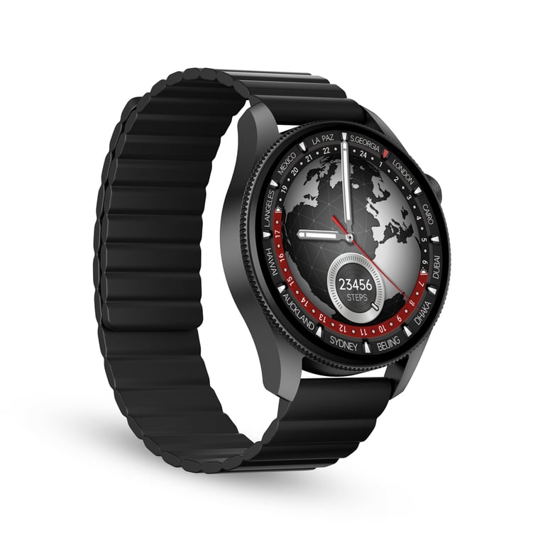 Ksix BXSW33N smartwatche et montre de sport 3 63 cm 1.43 AMOLED Numérique 466 x 466 pixels Écran tactile GPS satellite Neuf - vue 3