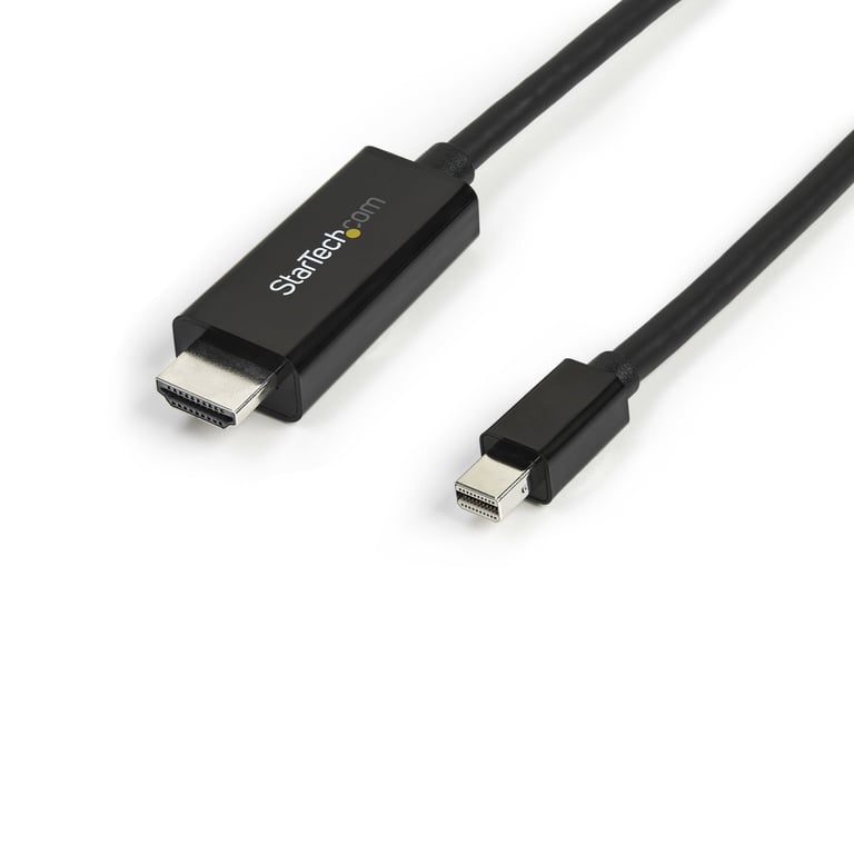 StarTech.com Câble adaptateur Mini DisplayPort vers HDMI de 3 m - 4K 30 Hz Noir - vue 4