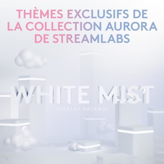 Microphone USB - Logitech G - Blue Yeti Premium - Enregistrement, Streaming, Gaming - PC ou Mac - Blanc - Neuf