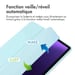 imoshion Coque tablette rigide Trifold pour Samsung Galaxy Tab S9 11.0 pouces / Tab S10 FE / S9 FE 10.9 pouces - Bleu clair