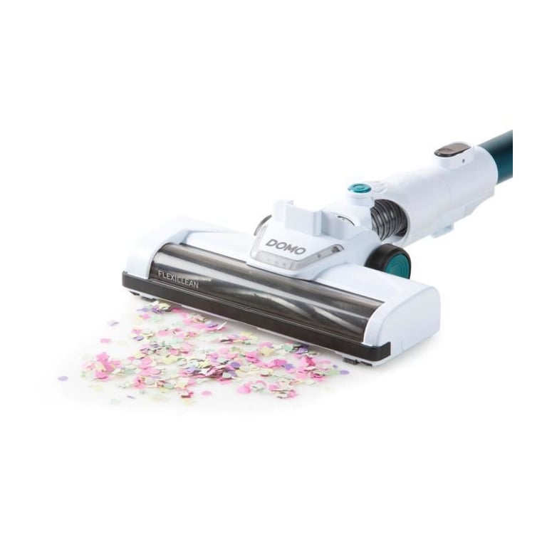 DOMO DO233SV Aspirateur balai sans fil 2 en 1 2 vitesses Système cyclonique Autonomie 20min Réservoir poussière - vue 3