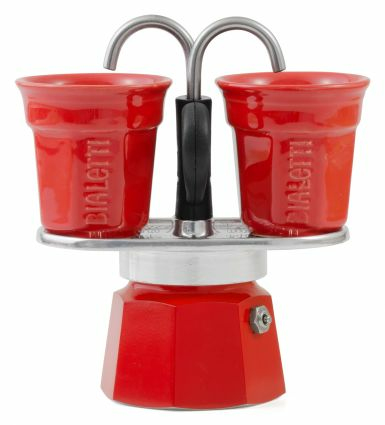 Bialetti Mini Express Cafetière à moka 0,09 L Rouge - Neuf
