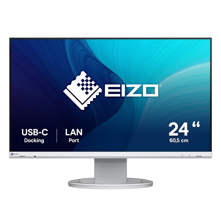 EIZO FlexScan EV2490 WT écran plat de PC 60 5 cm 23.8 1920 x 1080 pixels Full HD LED Neuf - vue 1