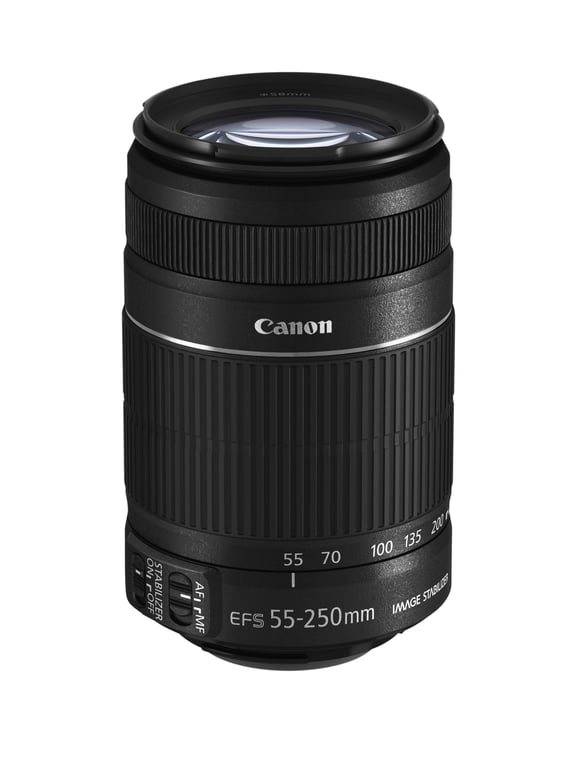 Objectif Canon Ef-S - Fonction Zoom - 55 Mm - 250 Mm - F/4.0-5.6 Is II - Canon Ef/Ef-S