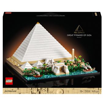 Lego Architecture La Grande Pyramide De Gizeh 21058 Lego La Boîte - vue 2