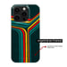 Coque en silicone - Compatible Samsung Galaxy A24 4G - design retro lines