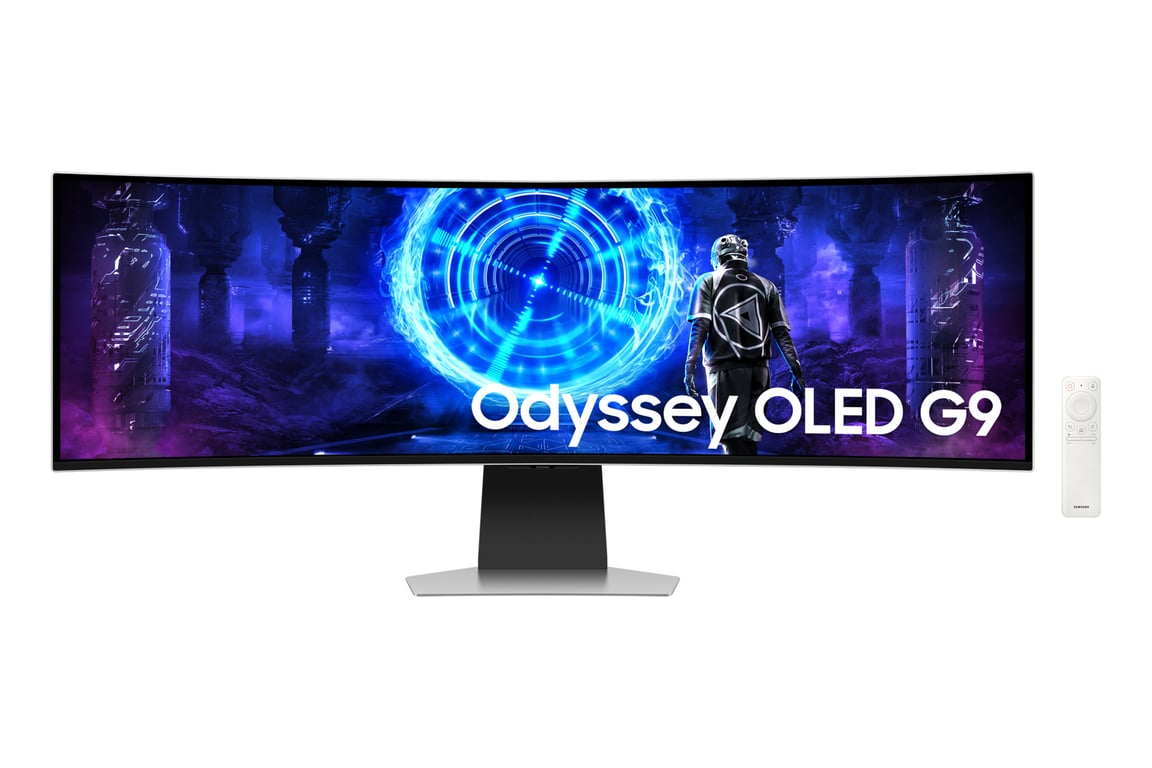 Samsung 49 OLED Odyssey OLED G9 S49DG954SU - vue 2