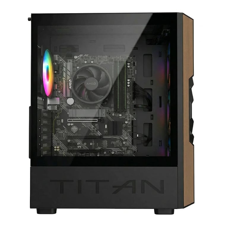 PC Racing Daitona AMD Ryzen 5 5600G 32GB 1TB SSD 27" Pack Gaming Windows 11 Pro Multicolore - vue 3