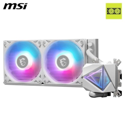 MSI MAG Coreliquid I240 Processeur Kit de refroidissement du liquide 12 cm Blanc 1 pièce(s) - Neuf