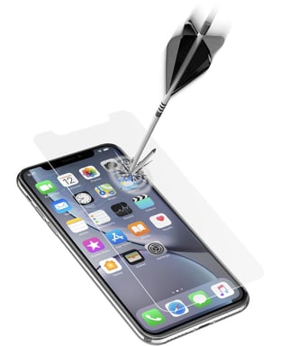 Cellularline Impact Glass - iPhone 11/XR Verre trempé mince, résistant et ultrasensible