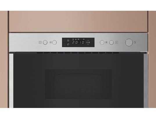 Four micro ondes encastrable HOTPOINT HAM X Inox 22 - vue 3