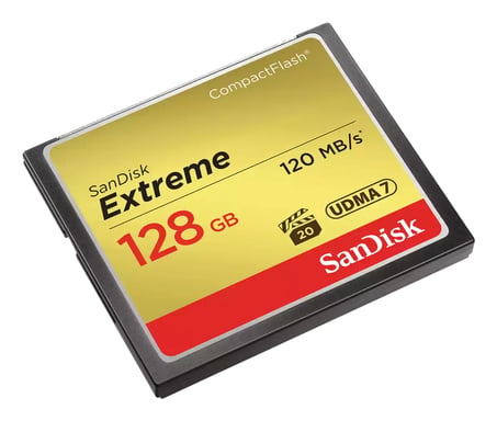 SanDisk CF Extreme 128GB 128GB CompactFlash