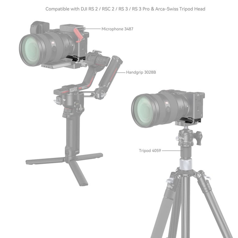 SMALLRIG 4338 baseplate pour sony a6700 - vue 4