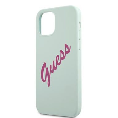Coque pour Apple iPhone 12 Pro Max Collection Silicone Vintage en TPU Bleu