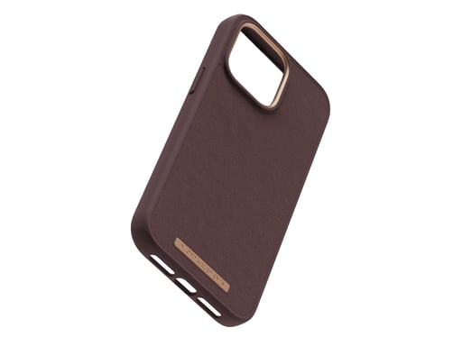 Njord byELEMENTS Genuine Leather coque de protection pour téléphones portables 17 cm (6.7'') Housse Marron Apple (brand) iPhone 14 Pro Max