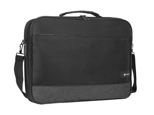 NATEC Impala 2 35,8 cm (14,1'') Bolsa Mensajera Negra, Gris
