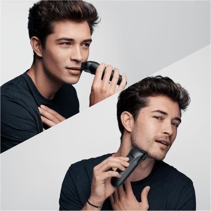 BRAUN Rasoir Séries 3 3020SNOIR - vue 4