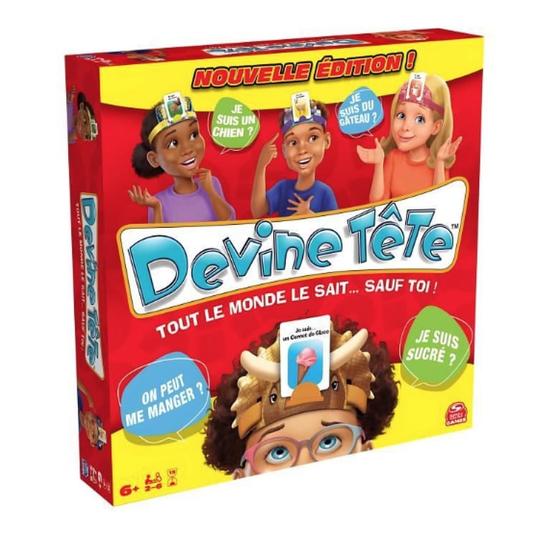 Jeu D'ambiance Devine Tête Spin Master La Boite