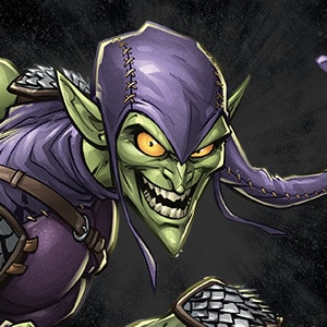 Figurine Funko Pop! Marvel: Spider Man Animated Goblin - vue 3