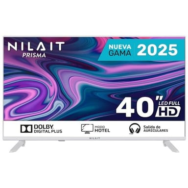 TV LED Full HD 40'' Nilait Prisma 40FC7002NW Bianco