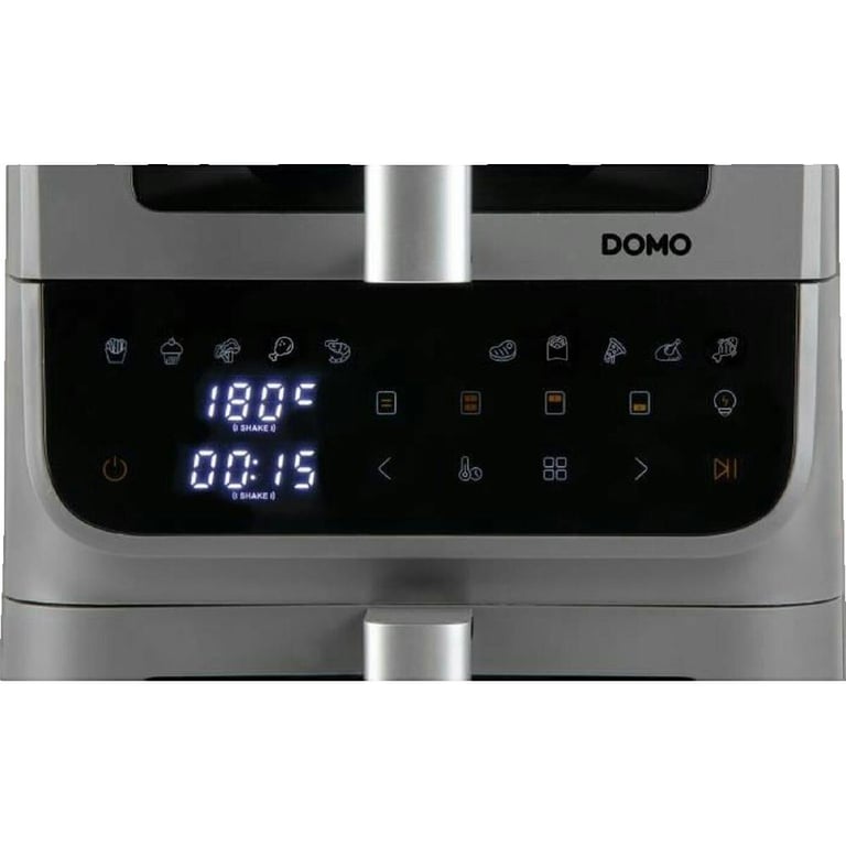 Friteuse sans huile DOMO Airfryer DO550FR Double cuve 3.5 + 65 10 programmes - vue 5