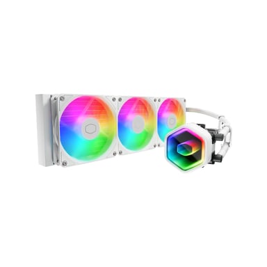 Cooler Master MasterLiquid 360 Core II White Processeur Kit de refroidissement du liquide 12 cm Blanc 1 pièce(s)