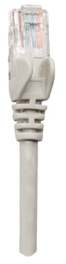 Intellinet Câble patch réseau Cat6A, 0,25 m, gris, cuivre, S/FTP, LSOH/LSZH, PVC, RJ45, contacts plaqués or, anti-accroc, avec manchon, garantie à vie