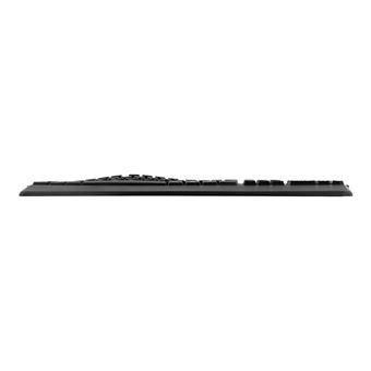 Clavier filaire Azerty T'n'b ergonomique avec repose poignet aimanté - vue 3