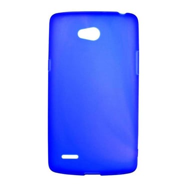 Coque silicone unie compatible Givré Bleu LG L80