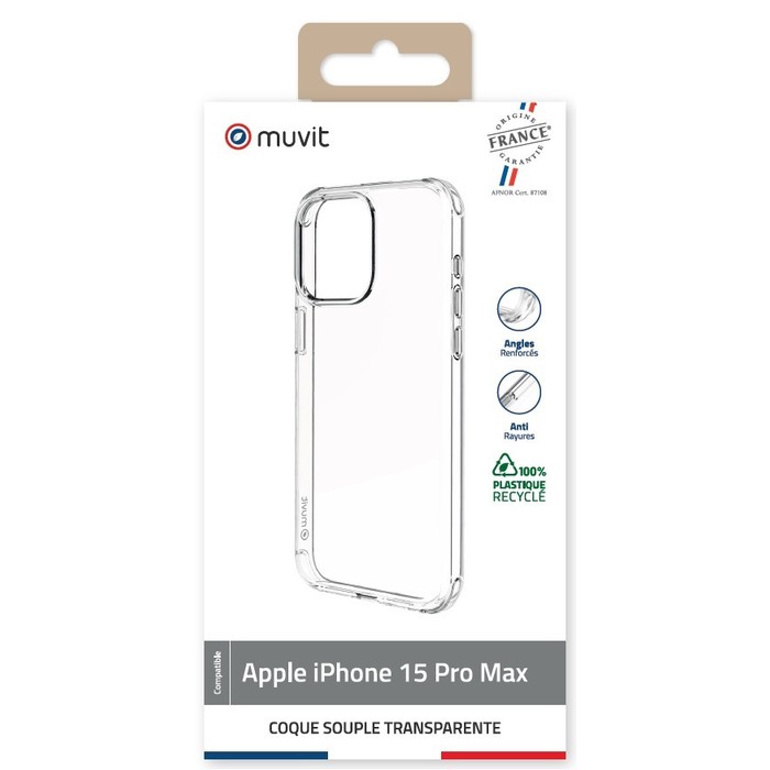 Coque Muvit For France pour iPhone 15 Pro Max - vue 4
