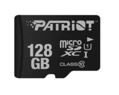 Memoria Patriot PSF128GMDC10 128 GB di memoria flash MicroSDXC UHS-I Classe 10