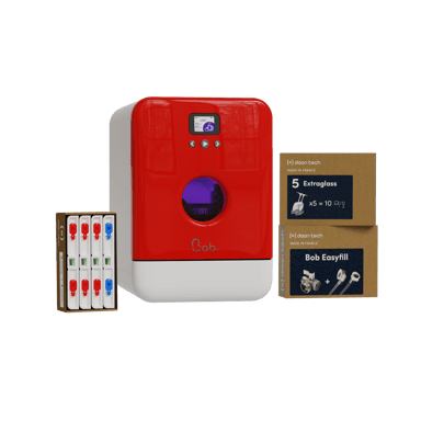 Bob lave-vaisselle Pack Toutes Options | Édition Rouge