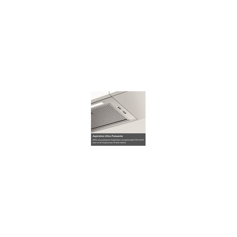 Hotte Intégrée Elica FOLD S IX/A/52 – 52 cm, 710 m³/h, Acier Inoxydable - vue 3