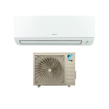 Climatiseur Daikin ftxq25a + rxq25a 9000 Btu blanc