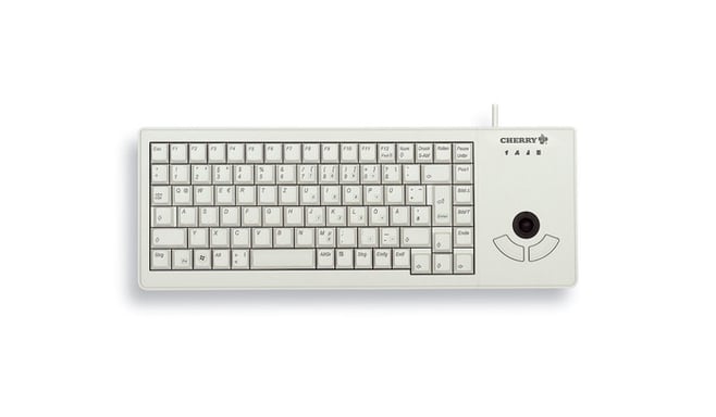 CHERRY XS Trackball clavier Universel USB QWERTZ Allemand Gris - Neuf