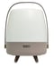 Kooduu Lite-up Play 2.0 Altavoz portátil mono Beige, Blanco, Madera 10 W